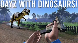 DayZ with Dinosaurs is Absolutely Mental...