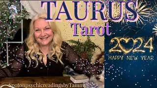 TAURUS - Next 12 Months Predictions! Peek into 2024! Taurus Tarot