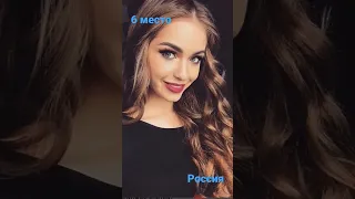 Топ 10 самых красивых девушек стран 👩