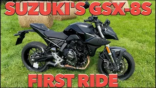 Suzuki’s GSX-8S | My First Ride Impressions.