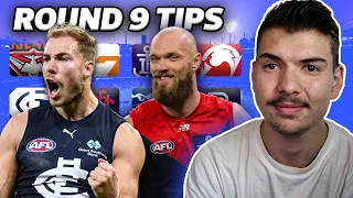 Round 9 AFL Tips + Predictions 2024