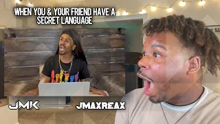 When You & Your Friend Have A Secret Language - Jay Nedaj | REACTION