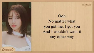 TWICE I GOT YOU Lyrics