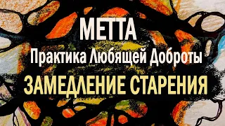 Метта-практика "Любящая доброта". Повышение уровня радости,  счастья и замедление старения