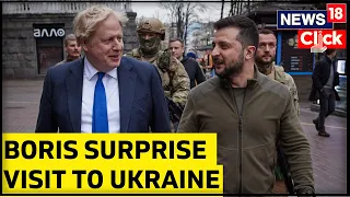 Russia Vs Ukraine War Update | Boris Johnson Makes A Surprise Visit To Ukraine | English News