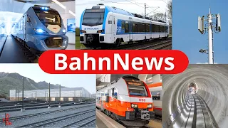 Neue Batteriezüge von CAF, digitale S-Bahn Wien, modernstes Bahnwerk Europas uvm. | BahnNews April