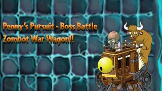 ZOMBOT WAR WAGON!! PvZ 2: Penny's Pursuit: ZCorp Incorporated, Inc. - Boss Battle: 🌶 - 🌶🌶🌶