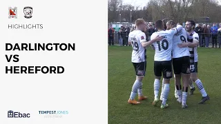 Darlington 3-0 Hereford - National League North - 2022/23