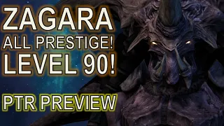 Level 90 Zagara Prestige Preview! ALL Prestige Talents! [Starcraft II Co-Op]
