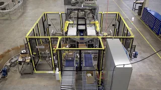 Robotic Product Patterning & Case Packing for Snack Pouches