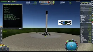 KSP - KOS - Smooth Landing Stage 1 - SpaceX Falcon 9 v1.2 (Block 5)