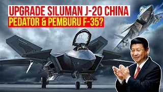 Teknologi Pesawat Siluman J-20 China, Didesain Menjadi Predator & Pemburu F-35 Amerika?