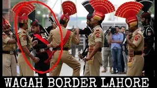 wagah border lahore fight scene