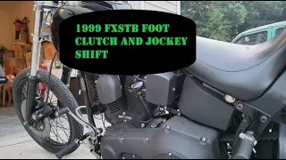 FOOT CLUTCH AND JOCKY SHIFT KIT 1999 HARLEY FXSTB