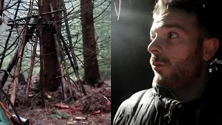 BIGFOOT ENCOUNTER IN HARWOOD FOREST - Strange stick structure found - Mountain Beast Mysteries 83