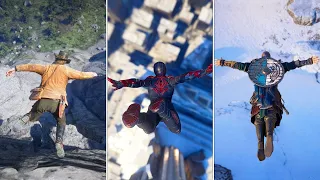 HIGHEST Points You Can Jump From In Open World Games