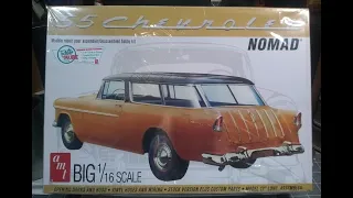 What Do You Get With The 55 Chevy Nomad Model Kit