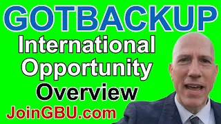 GOTBACKUP: International Opportunity Overview (GBU) - What is GotBackup?