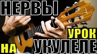 НЕРВЫ - САМЫЙ ДОРОГОЙ ЧЕЛОВЕК на УКУЛЕЛЕ | разбор by KLIPIN