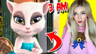 Testing MORE CURSED APPS Talking Tom, Angela & Ben..(*WARNING DO NOT DOWNLOAD*)