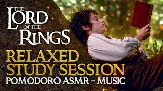 2h From RIVENDELL to MORIA 🌳🏔️ Lord of the Rings STUDY SESSION | Pomodoro Timer ASMR Ambience Sounds