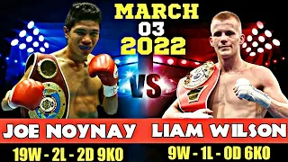 JOE NOYNAY VS LIAM WILSON FIGHT REMATCH