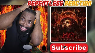 RAP FAN FIRST TIME listening to SLAYER - Repentless REACTION!!!