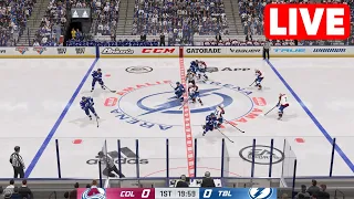 NHL LIVE🔴 Colorado Avalanche vs Tampa Bay Lightning - 26th June 2022 | NHL Full Match Game 6