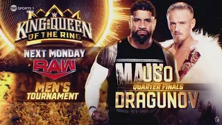 Jey Uso vs Ilja Dragunov - King of The Ring Quarterfinals Match (1/2): Raw, May. 13, 2024