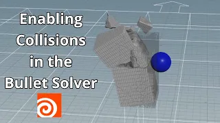 Enabling Collisions in the RBD Bullet Solver in Houdini