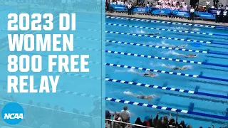 Women's 800 Freestyle Relay — 2023 NCAA swimming championships