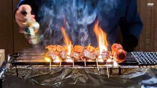 Michelin-Starred Yakitori Omakase - High-end Chicken in Japan