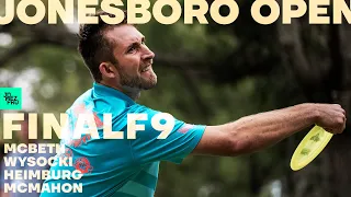 2021 Jonesboro Open | FINALF9 LEAD | Wysocki, Heimburg, McBeth, McMahon | Jomez