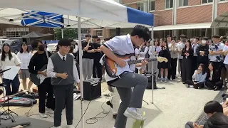 나에게로 떠나는 여행 (버즈) 고등학교 밴드부 버스킹 커버 🎸