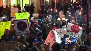 Protester says Mass. state police used pepper spray on him