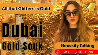 Dubai Gold Souk - Get shocked 😳 touring the local Gold Market ✨