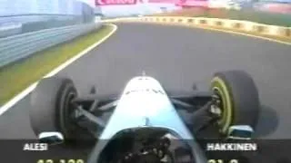 1997 Japanese GP Qualifying - Mika Hakkinen Lap Onboard