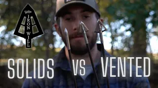 Ironwill Broadheads | Solid vs Vented | A Noise Comparison