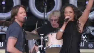 Keith Urban & Alicia Keys - Gimme Shelter - Live Earth in New York 7-7-2007