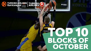 Turkish Airlines EuroLeague, Top 10 Blocks of October!
