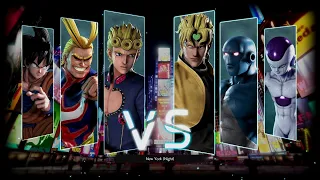 TEAM GIORNO VS TEAM DIO JUMP FORCE