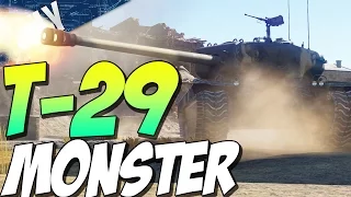 T-29 MONSTER TANK - American Heavy Tank (War Thunder Tank Gameplay)