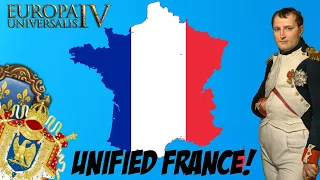 EU4 What If France Had Modern Day Borders - Timelapse