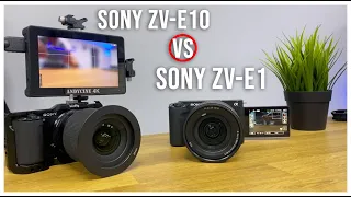 Sony ZV-E1 vs Sony ZV-E10 What´s the BEST Camera for Content Creators ?