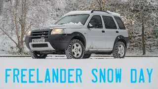 Freelander snow day - how far can Hippo go in the snow?