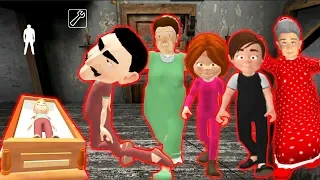 СЕМЬЯ СОСЕДИ ГРЕННИ ФИНАЛ КОНЦОВКА - Neighbor's Family Secret Granny Escape