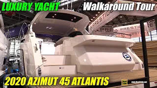 2020 Azimut 45 Atlantis Motor Yacht - Walkaround Tour - 2020 Boot Dusseldorf