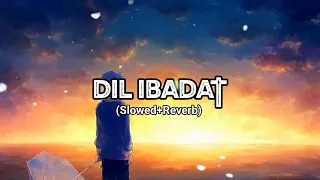 Dil Ibadat (Slowed+Reverb) Lofi Song ||#kk