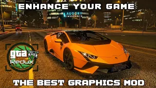 HOW TO INSTALL REDUX MOD IN GTA 5 WITHOUT ERROR | Best Graphics Mod for GTA V
