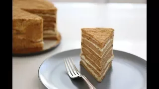 Russian Honey Cake recipe (Medovik)